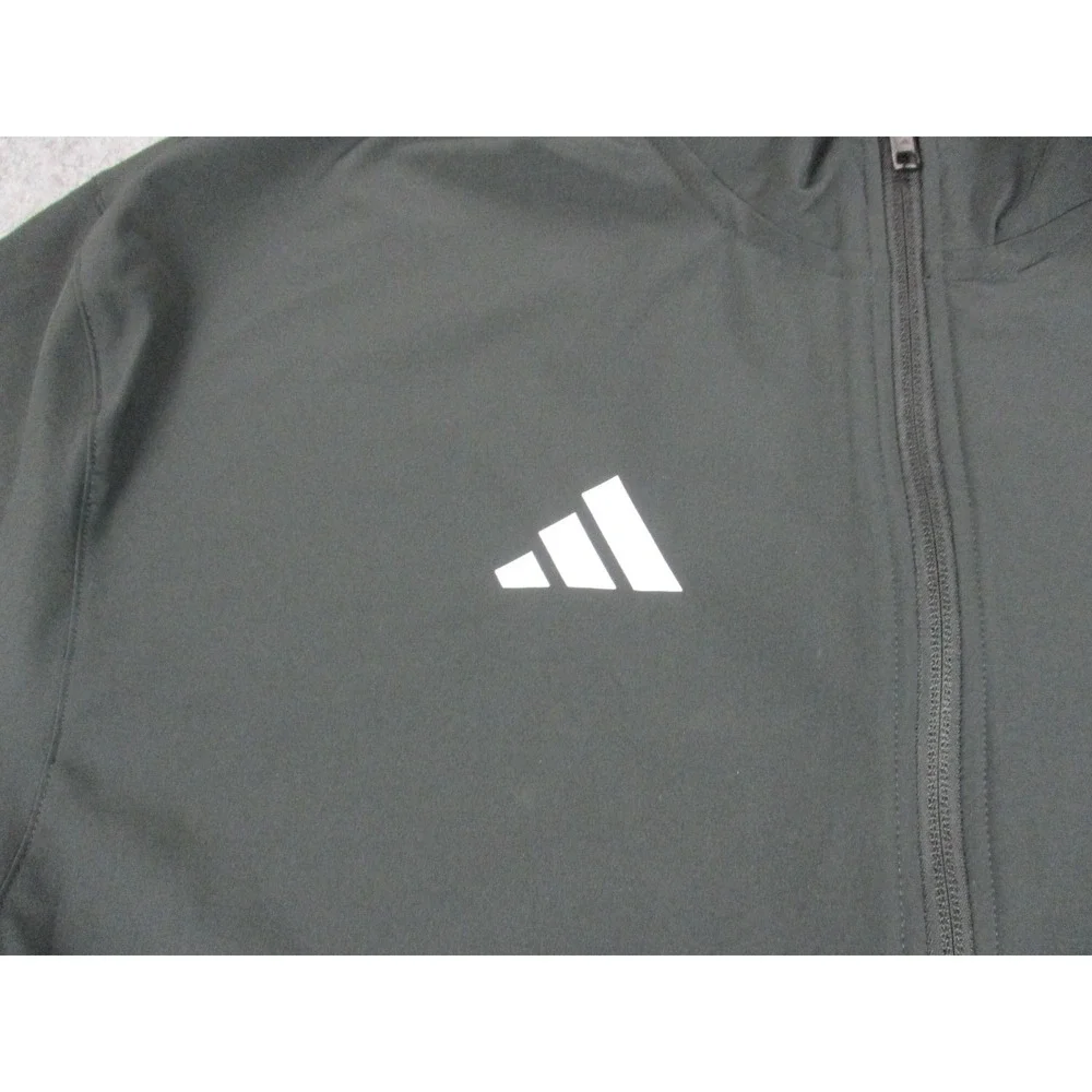 Fresno State Bulldogs Shirt Mens Small Black Adidas 1/4 Zip Pullover Windbreaker